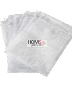 Alternative view of "7X8" Bolsa Organza Blanca