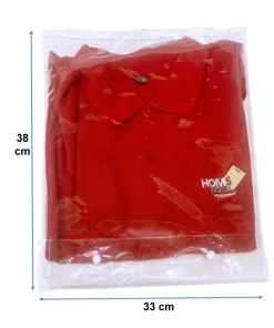 "33X38" Bolsa PVC Con Broche