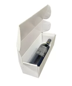 CAJA LUJO 1 BOTELLA BLANCA 2