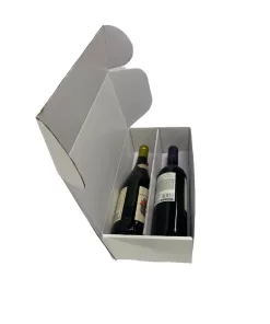 CAJA LUJO 2 BOTELLAS