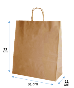 bolsa papel 31.33.11KRAFT sl