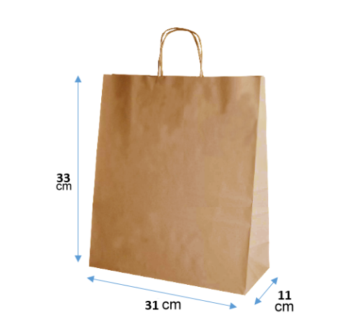 bolsa papel 31.33.11KRAFT sl