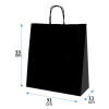 bolsa papel 31.33.11NEGRO manilla negra