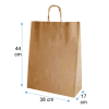 bolsa papel 38x44x17KRAFT sl