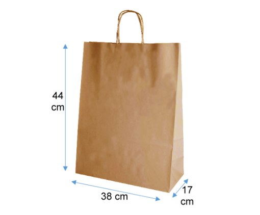 bolsa papel 38x44x17KRAFT sl