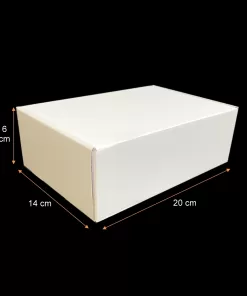 caja blanca 20x14x6 2 1