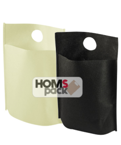 Alternative view of Bolsa Tnt ( Tela No Tejida) "20X30" Basurero Auto (3Kg. Máx.) Negro Ecológica